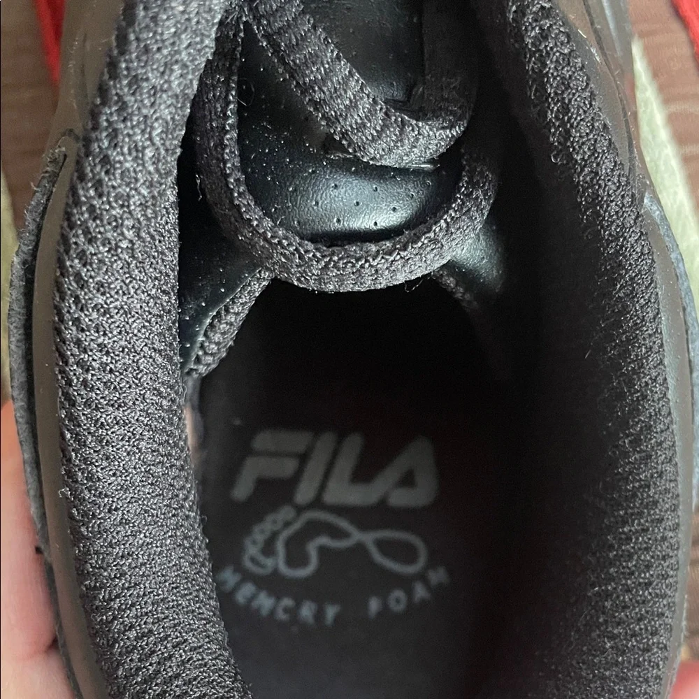 Fila Men's Black Athletic Shoes - Picture 4 of 5
